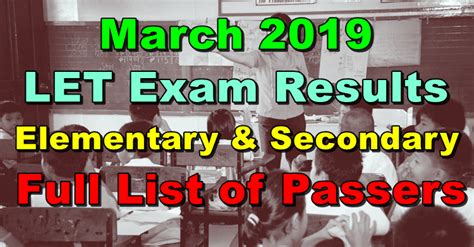 let result 2019.